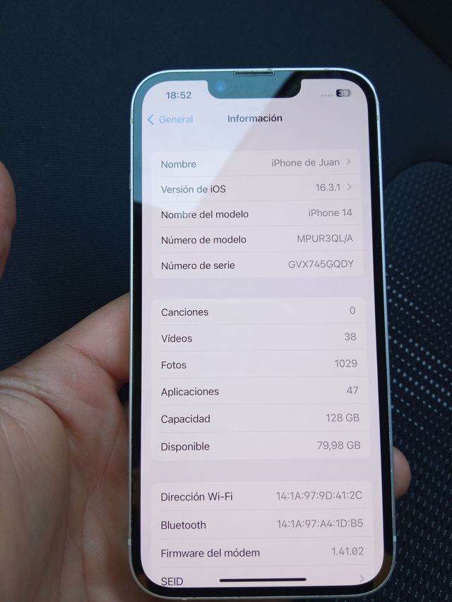 iPhone 14 128GB Blanco