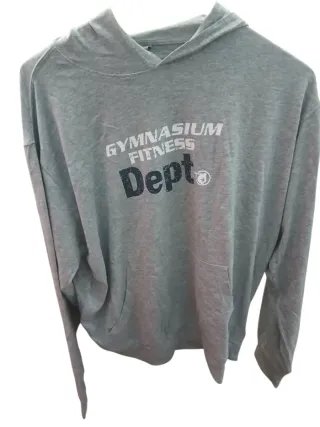 Felpa grigia Gymnasium Fitness Dept.