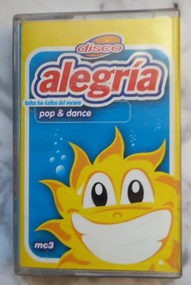 2 Musicassette Alegria Pop & Dance /House & Garage