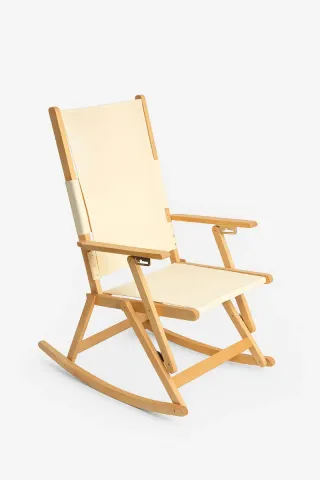 Mecedora plegable lona diferentes colores