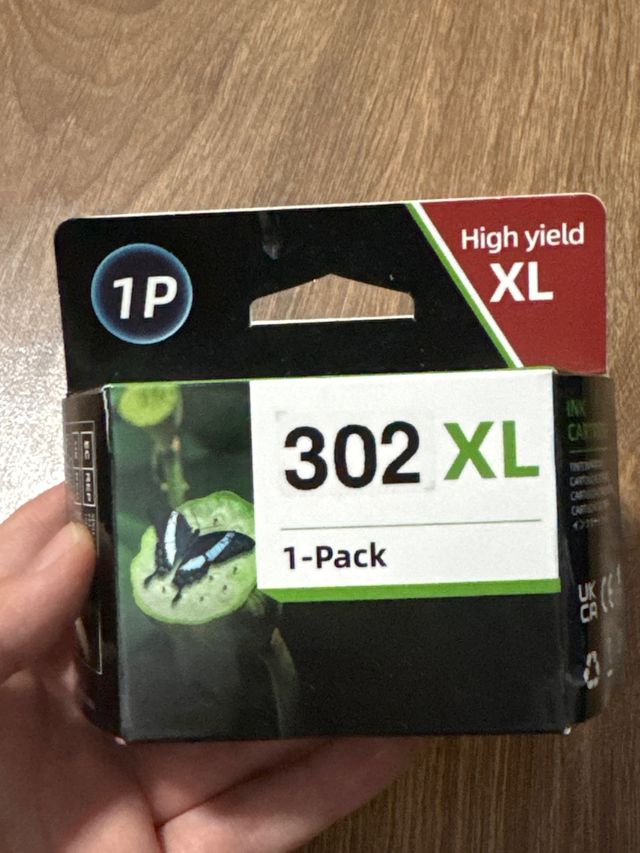 Cartucho Tinta HP 302 XL 1P