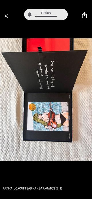 Joaquín Sabina Garagatos Ed. Limitada Precintado