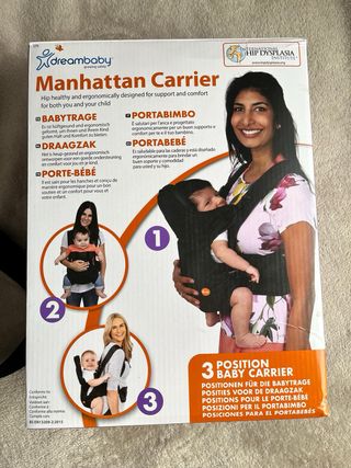 Mochila Portabebés Dreambaby Negra