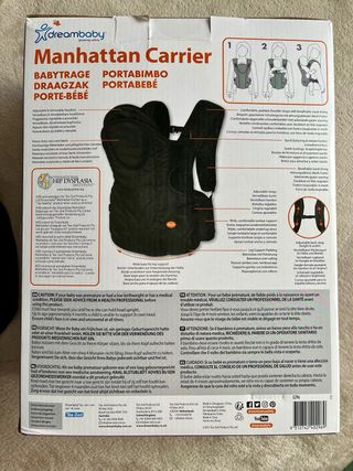 Mochila Portabebés Dreambaby Negra