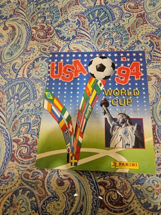 ALBUM DE FUTBOL MUNDIAL USA 94 COMPLETO PANINI