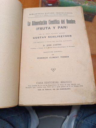 La Alimentación Científica del Hombre