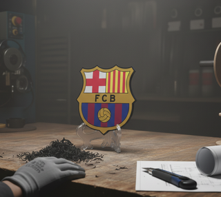 Logos de Fútbol - Corte Láser y UV