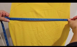 Vestido de fiesta amarillo