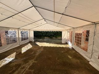 Carpa profesional 6x12m lona PVC