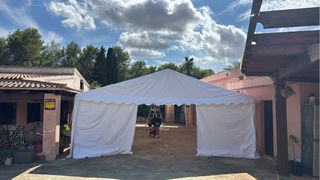 Carpa profesional 6x12m lona PVC