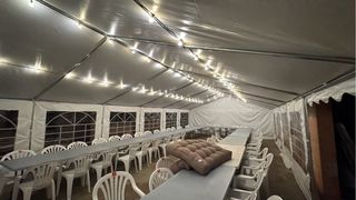 Carpa profesional 6x12m lona PVC