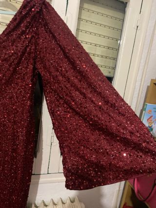 Vestido largo lentejuelas  Nuevo