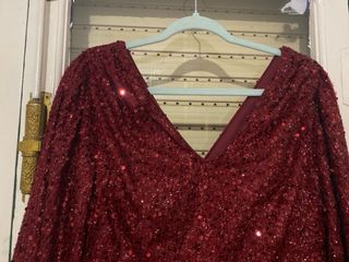 Vestido largo lentejuelas  Nuevo