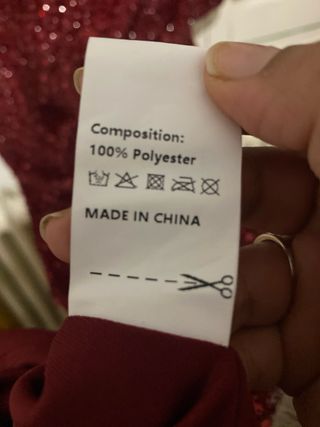 Vestido largo lentejuelas  Nuevo