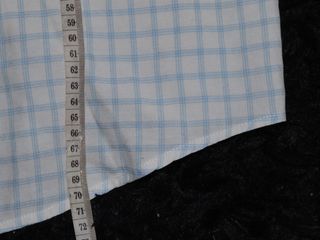 Camisa Lacoste cuadros azul Talla 40
