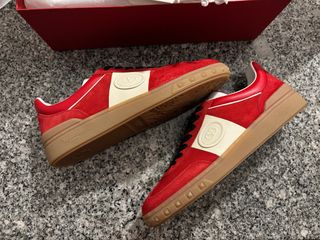 Tênis Valentino Garavani Vermelho e Branco