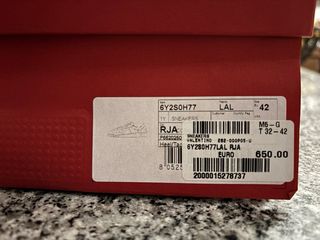 Tênis Valentino Garavani Vermelho e Branco