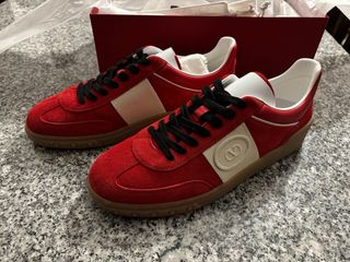 Tênis Valentino Garavani Vermelho e Branco