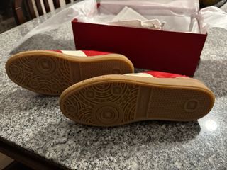 Tênis Valentino Garavani Vermelho e Branco