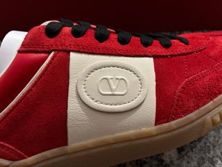 Tênis Valentino Garavani Vermelho e Branco