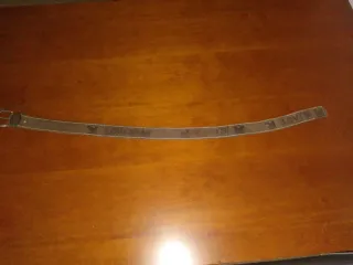 Cinturón Levi's clásico de cuero marrón