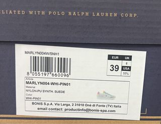 Talla 39 Zapatillas Blancas U.S. POLO ASSN.