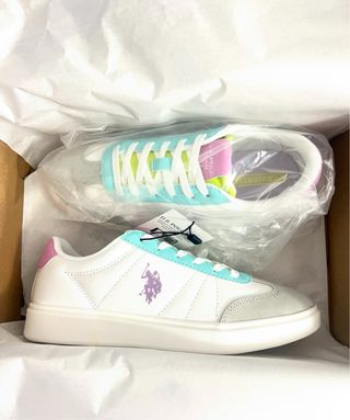 Talla 39 Zapatillas Blancas U.S. POLO ASSN.