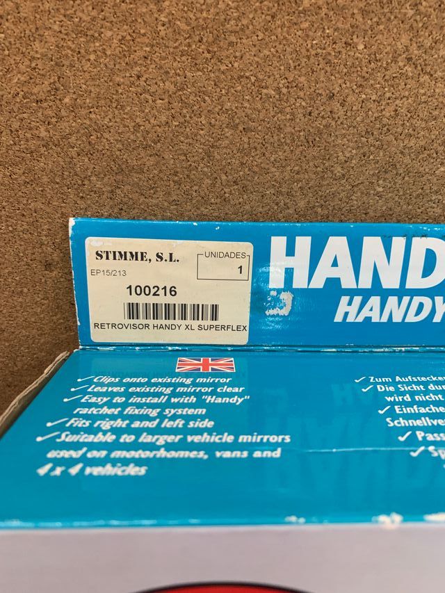 Espejo Retrovisor Handy XL Super Flex