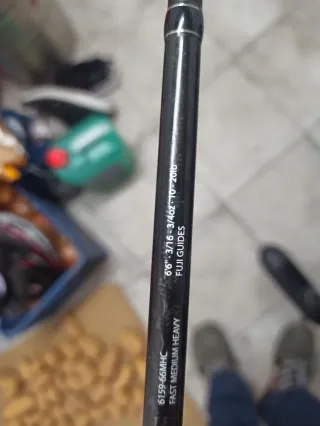 Caña de pescar Vega Antrax 6'6 MHC