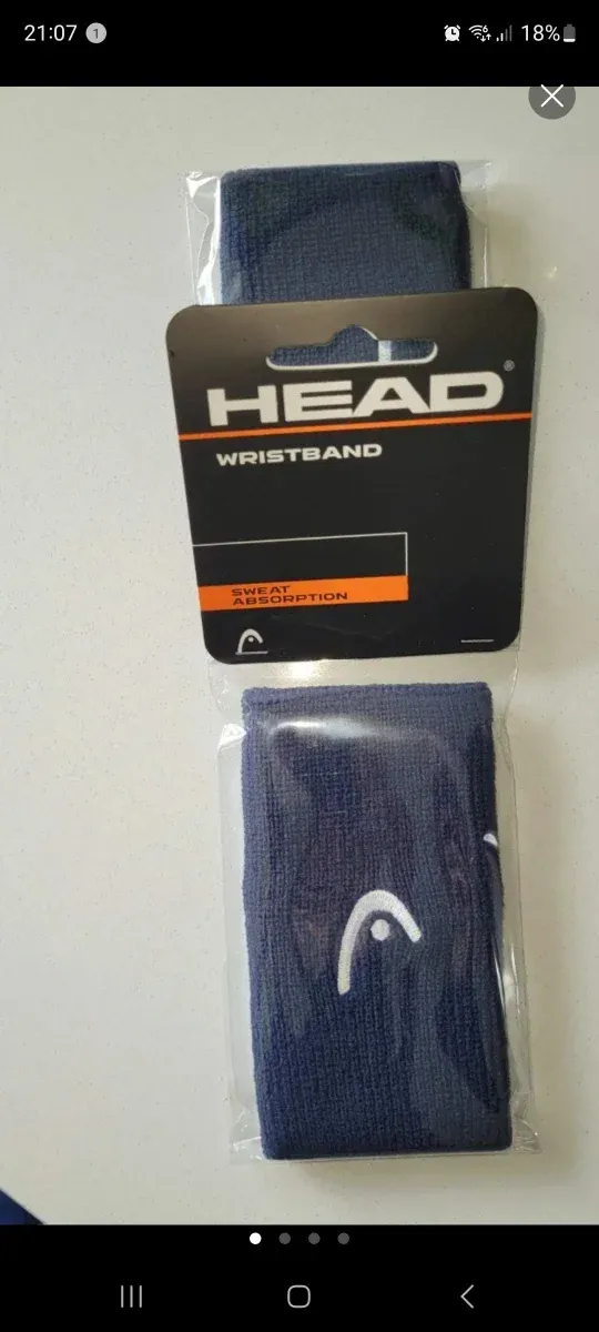 Muñequeras Head Azules