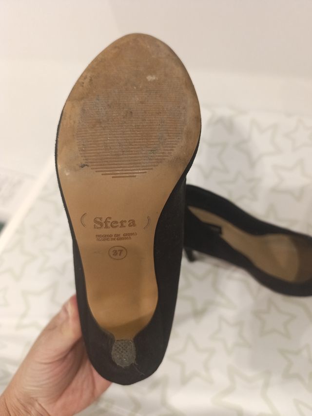 Zapatos de salón Sfera Talla 37 Negros