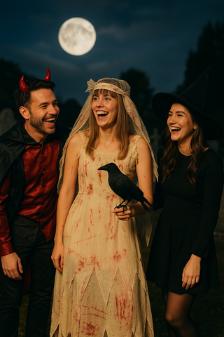 Disfraz Novia Cadáver Yuppiyei Talla S