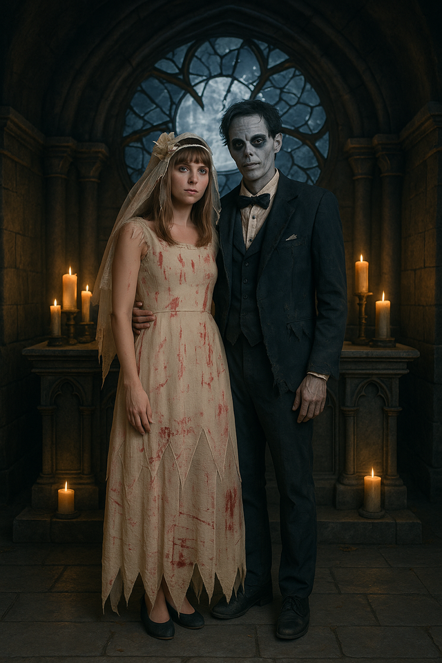 Disfraz Novia Cadáver Yuppiyei Talla S