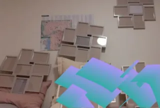 3 Cuadros marco de 8 fotos IKEA VÄXBO 13x18 cm