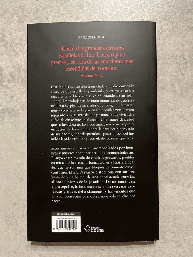 La sangre está cayendo al patio