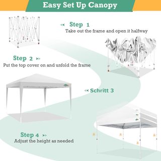 CARPAS 3X3 PLEGABLES BLANCA NUEVAS+4BOLSAS DE PESO