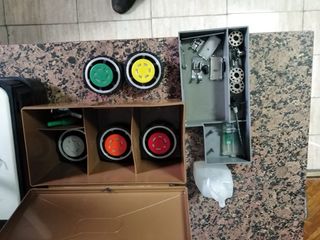 Máquina de coser Alfa blanca