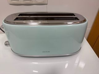 Tostadora Cecotec 4 rebanadas 1600W azul