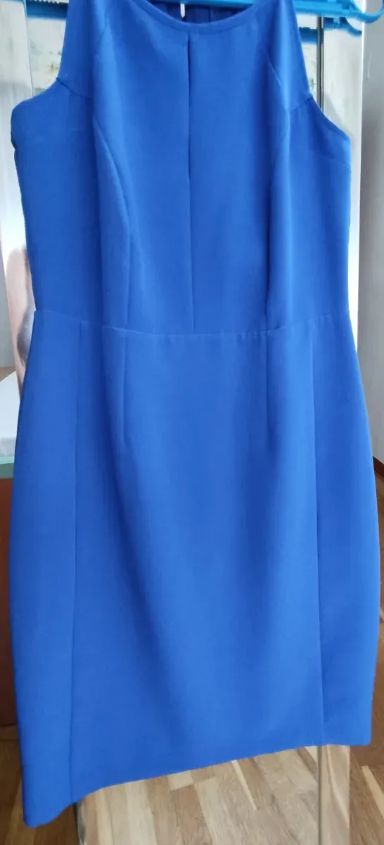 Vestido corto azul Trucco