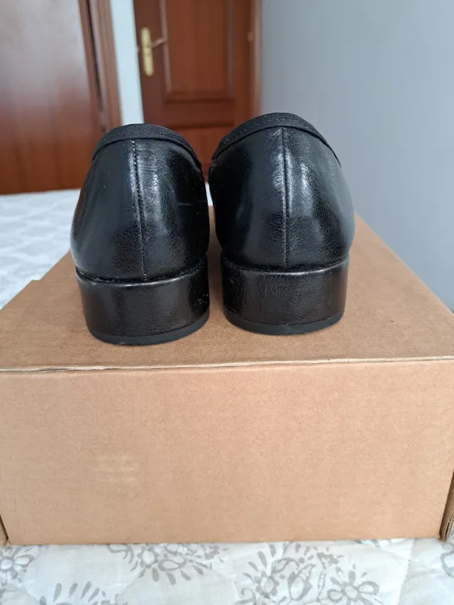 Bailarinas Mango Negras Mujer