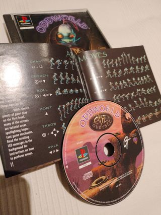 Vídeojuego Oddworld: Abe's Oddysee PlayStation