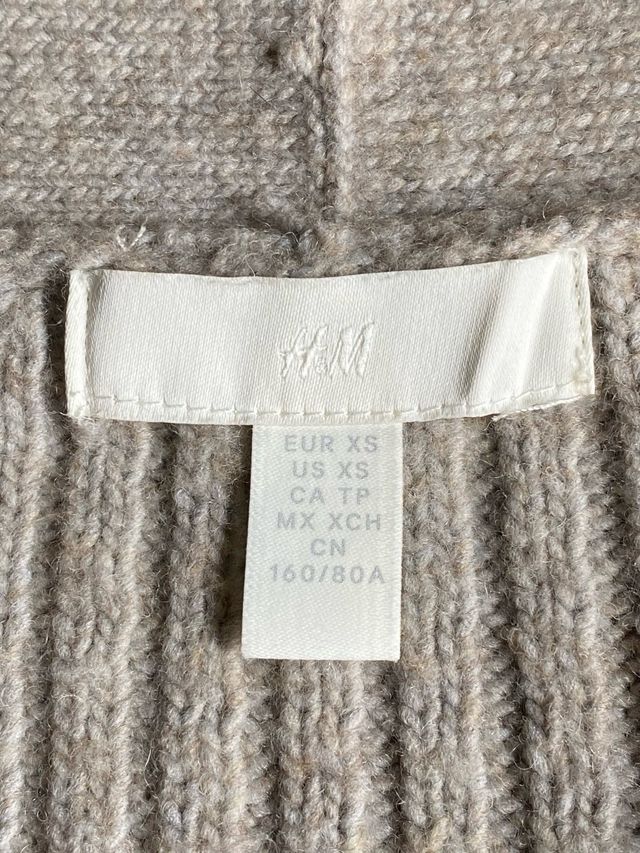 Cardigan H&M Lana Talla XS