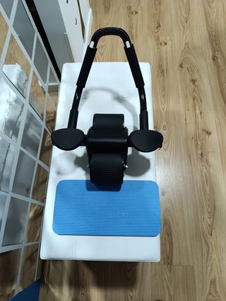 Rueda Abdominal con Esterilla Azul