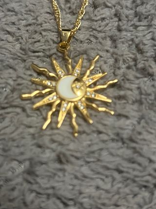 Parure collana e orecchini oro turchese