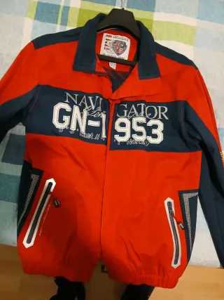 Chaqueta Navigator Roja y Azul