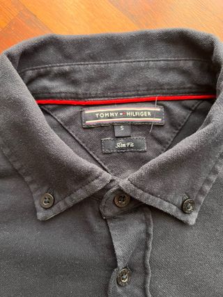 Camicia Tommy Hilfiger Slim Fit Blu Taglia S