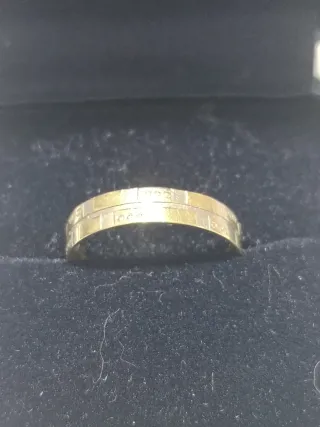 Anillo Oro 18k 1.72g