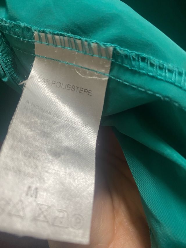 Gabardina/Trench Verano Verde Agua