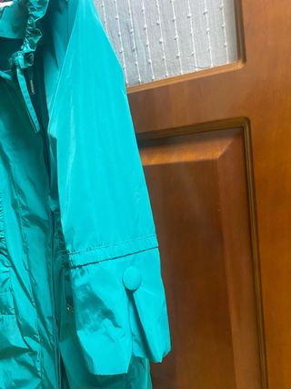 Gabardina/Trench Verano Verde Agua