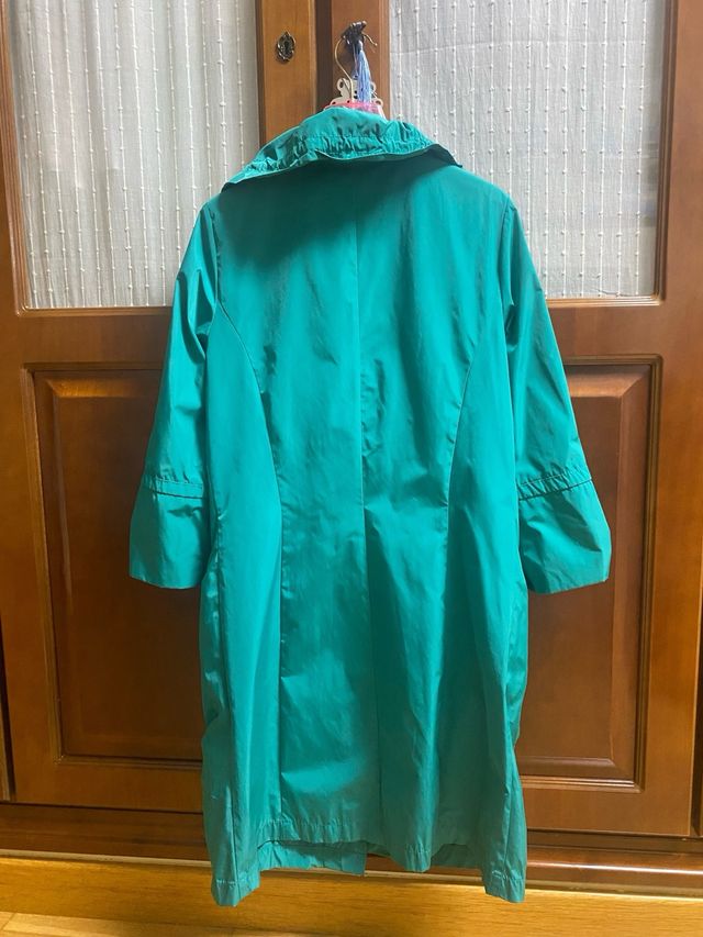 Gabardina/Trench Verano Verde Agua